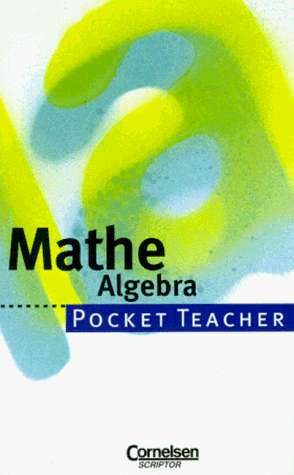 Beispielbild fr Pocket Teacher, Sekundarstufe I, Mathematik Algebra zum Verkauf von WorldofBooks