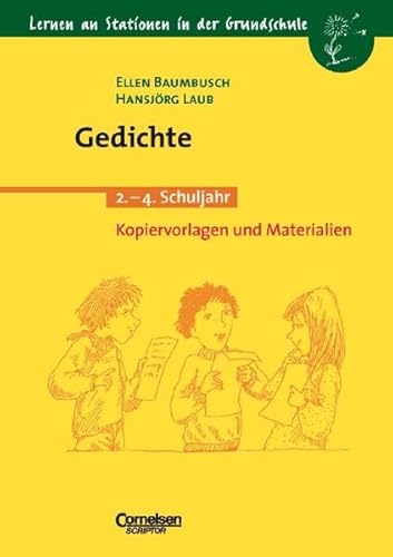 Beispielbild fr Lernen an Stationen in der Grundschule - Bisherige Ausgabe: Lernen an Stationen in der Grundschule, Kopiervorlagen und Materialien, Gedichte, neue Rechtschreibung zum Verkauf von medimops