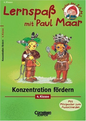 Stock image for Lernspa mit Paul Maar - Konzentration frdern, 4. Klasse for sale by medimops