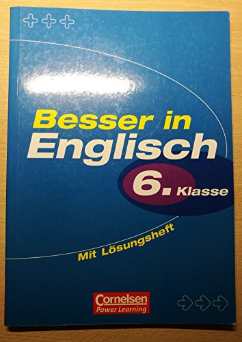Stock image for Besser in Englisch. Sekundarstufe I: Besser in Englisch. Grammatik. 6. Schuljahr. Neu. (Lernmaterialien) for sale by medimops
