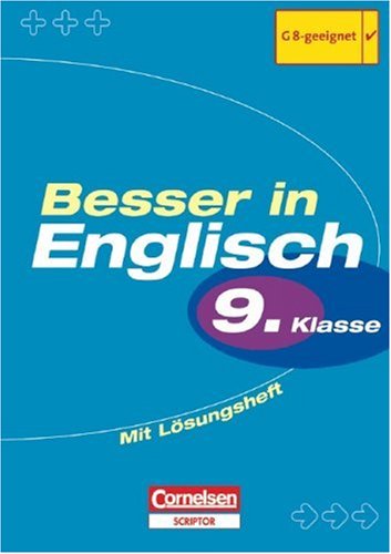 Beispielbild fr Besser in der Sekundarstufe I - Englisch - Bisherige Ausgabe: 9. Schuljahr - bungsbuch mit separatem Lsungsheft (12 S.) zum Verkauf von medimops