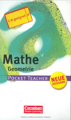 Mathematik; Geometrie: Pocket Teacher - Mohry, Benno