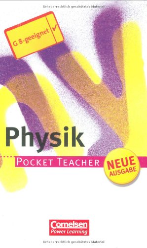 Pocket Teacher - Sekundarstufe I (mit Umschlagklappen): Physik - Götz, Hans-Peter