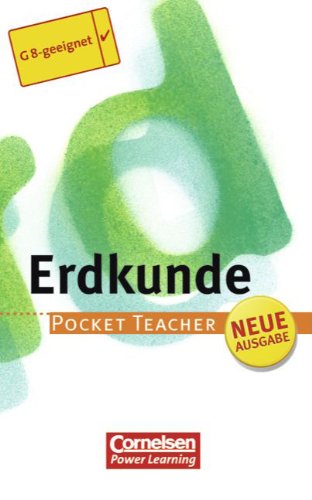 Beispielbild fr Pocket Teacher - Sekundarstufe I (mit Umschlagklappen): Erdkunde zum Verkauf von medimops