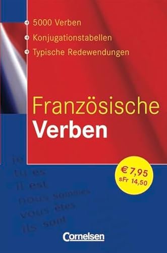 Beispielbild fr Verben-Wrterbuch: Franzsische Verben: Konjugationswrterbuch zum Verkauf von medimops