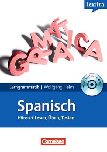 Beispielbild fr Lextra - Spanisch - Lerngrammatik: A1-C1 - Nachschlagen, Lernen, Hren, ben: Grammatik mit bungs-CD-ROM: Grammatik mit bungs-CD-ROM. Mit bungen und Tests zum Nachschlagen, Lernen und ben zum Verkauf von medimops