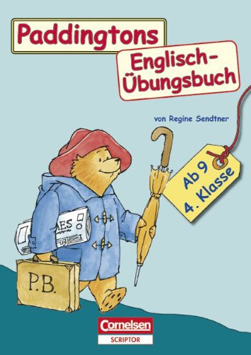 Imagen de archivo de Englisch lernen mit Paddington: Paddingtons Englisch-bungsbuch 3. Schuljahr 4. Schuljahr a la venta por medimops