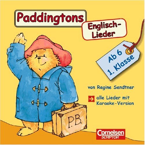 Imagen de archivo de Englisch lernen mit Paddington: 1. Schuljahr, ab 6 Jahre - Paddingtons Englisch-Lieder: CD mit Karaoke-Version zum Mitsingen. Mit Begleitheft a la venta por medimops