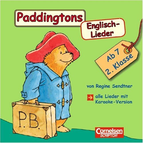 Imagen de archivo de Englisch lernen mit Paddington: 2. Schuljahr, ab 7 Jahre - Paddingtons Englisch-Lieder: CD mit Karaoke-Version zum Mitsingen. Mit Begleitheft a la venta por medimops