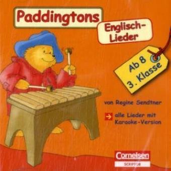 Imagen de archivo de Englisch lernen mit Paddington: 3. Schuljahr, ab 8 Jahre - Paddingtons Englisch-Lieder: CD mit Karaoke-Version zum Mitsingen. Mit Begleitheft a la venta por medimops