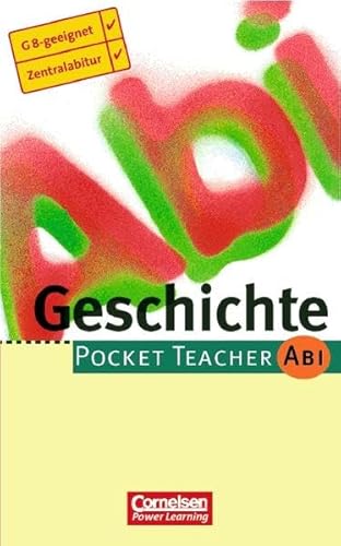 9783589223237: Pocket Teacher Abi. Sekundarstufe II - Bisherige Ausgabe (mit Umschlagklappen) / Geschichte