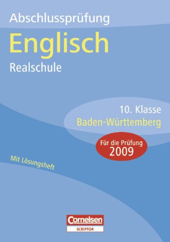 AbschlussprÃ¼fung Englisch Realschule Baden-WÃ¼rttemberg 10. Klasse (9783589224340) by Humphreys, Dave