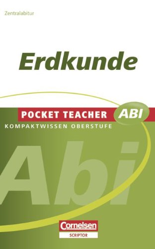 Stock image for Pocket Teacher Abi - Sekundarstufe II: Erdkunde for sale by medimops