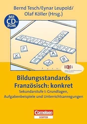 9783589225729: Praxisbuch: Bildungsstandards Franzsisch: konkret fr die Sekundarstufe I mit CD-ROM
