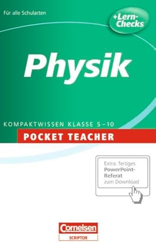 Pocket Teacher - Sekundarstufe I: Physik - Götz, Hans-Peter