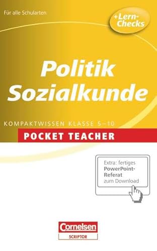 Beispielbild fr Pocket Teacher - Sekundarstufe I: Politik und Sozialkunde zum Verkauf von medimops