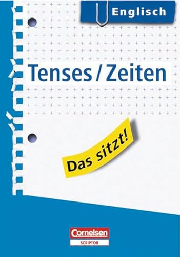 Beispielbild fr Das sitzt! - Englisch: Tenses/Zeiten: Heft im Hosentaschenformat. Mindestabnahme: 5 Exemplare zum Verkauf von medimops