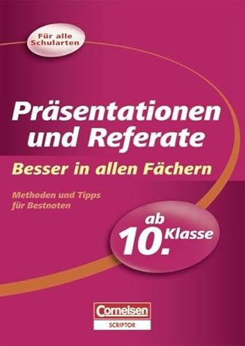 Beispielbild fr Besser in der Sekundarstufe II: Prsentationen und Referate zum Verkauf von medimops