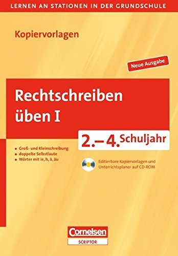Imagen de archivo de Lernen an Stationen in der Grundschule - Neue Ausgabe: Rechtschreiben ben I. 2.-4. Schuljahr: Gro a la venta por medimops