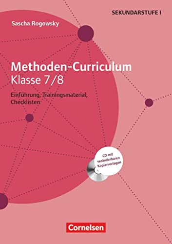 9783589233748: Methoden Curriculum Klasse 7/8. Buch mit Kopiervorlagen auf CD-ROM: Kopiervorlagen mit CD-ROM