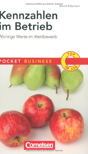 Beispielbild fr Pocket Business: Kennzahlen im Betrieb: Wichtige Werte im Wettbewerb zum Verkauf von medimops