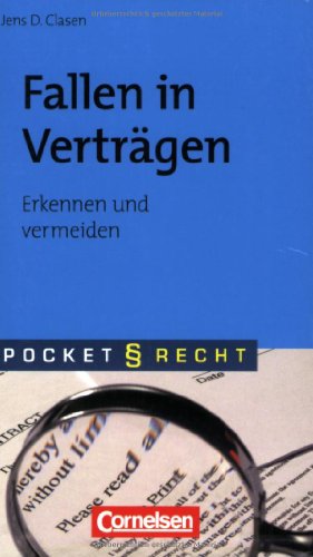 Beispielbild fr Pocket Recht: Fallen in Vertrgen: Erkennen und vermeiden zum Verkauf von medimops