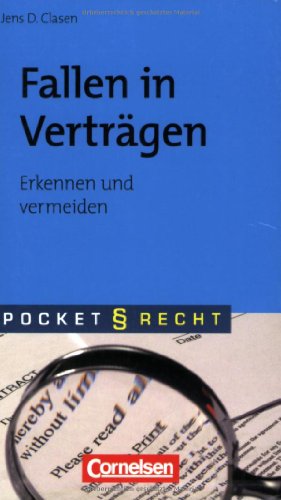 Stock image for Pocket Recht: Fallen in Vertrgen: Erkennen und vermeiden for sale by medimops