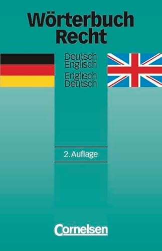 Beispielbild fr Wrterbuch Recht: Deutsch-Englisch/Englisch-Deutsch zum Verkauf von medimops