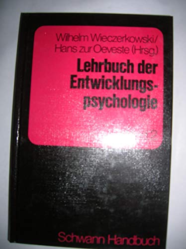 Imagen de archivo de Lehrbuch der Entwicklungspsychologie II a la venta por Antiquariat Leon Rterbories