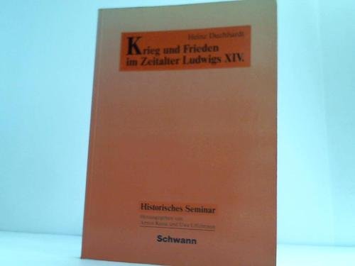 9783590181632: Krieg und Frieden im Zeitalter Ludwigs XIV.