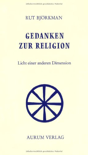 Stock image for Gedanken zur Religion. Licht einer anderen Dimension for sale by medimops