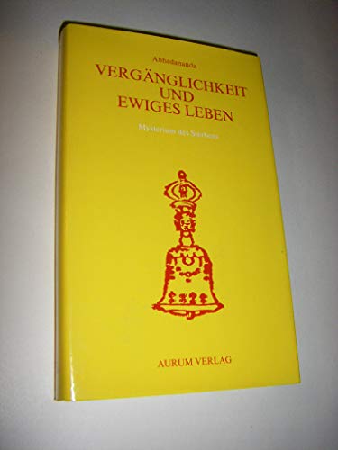 9783591081344: Vergnglichkeit und ewiges Leben. Mysterium des Sterbens