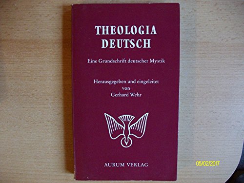 9783591081375: Theologia Deutsch