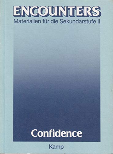 Beispielbild fr Confidence, Bd 1 zum Verkauf von Antiquariat Armebooks
