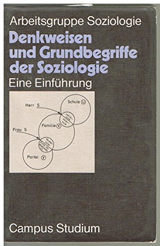 9783593325439: Denkweisen und Grundbegriffe der Soziologie.