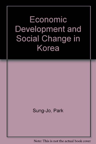 Beispielbild fr Economic development and social change in Korea. zum Verkauf von Kloof Booksellers & Scientia Verlag