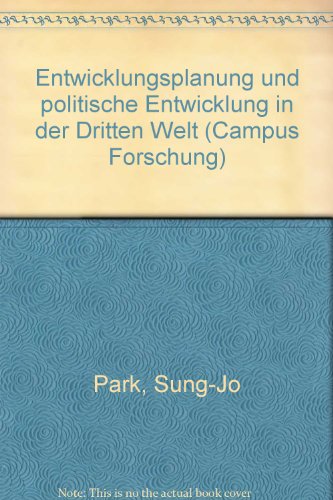 Beispielbild fr Entwicklungsplanung und Politische Entwicklung in der Dritten Welt. zum Verkauf von NEPO UG