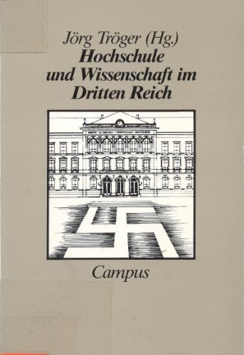 Stock image for Hochschule und Wissenschaft im Dritten Reich. for sale by Antiquariat Kai Gro