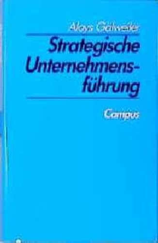 Stock image for Strategische Unternehmensfhrung for sale by medimops