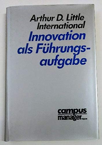 9783593339320: Innovation als Fhrungsaufgabe