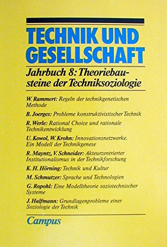 Stock image for Technik und Gesellschaft [5]: Jahrbuch 5. Schwerpunktthema: Computer, Medien, Gesellschaft for sale by Versandantiquariat Felix Mcke