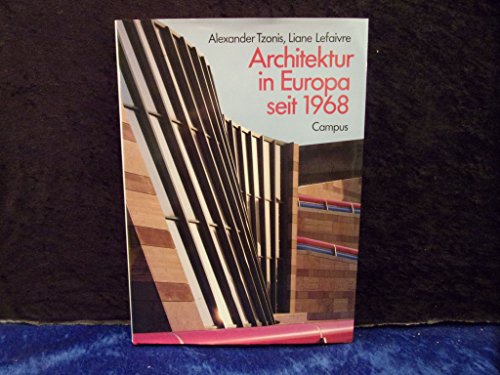 9783593347080: Architektur in Europa seit 1968