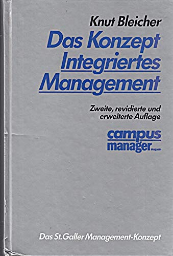 9783593347929: Das Konzept: Integriertes Management