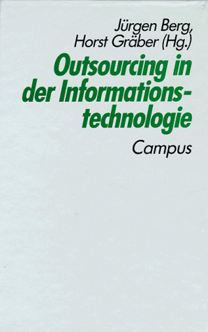 9783593352381: Outsorcing in der Informationstechnologie