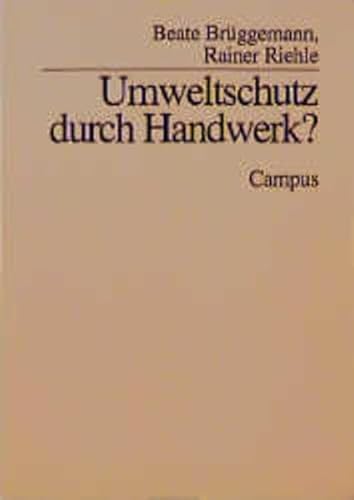 Imagen de archivo de Umweltschutz durch Handwerk? a la venta por medimops