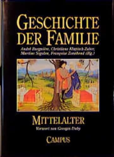 9783593355597: Geschichte der Familie: Band 2: Mittelalter