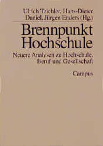 Imagen de archivo de Brennpunkt Hochschule: Neuere Analysen zu Hochschule, Beruf und Gesellschaft (Campus Forschung) a la venta por medimops