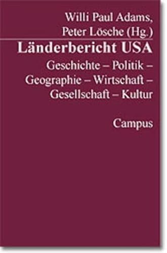 Imagen de archivo de Lnderbericht USA: Geschichte, Politik, Geographie, Wirtschaft, Gesellschaft, Kultur a la venta por Bernhard Kiewel Rare Books