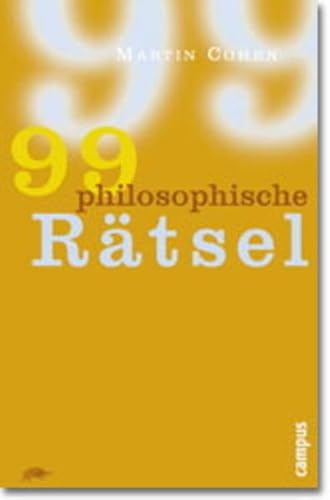 9783593366531: 99 philosophische Rtsel.