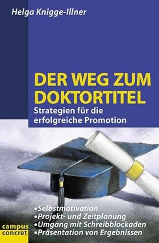 Stock image for Der Weg zum Doktortitel for sale by Reuseabook